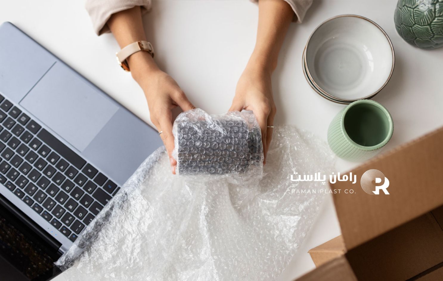 نایلون حباب دار 